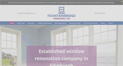 Desktop Screenshot of fountainbridgewindows.co.uk